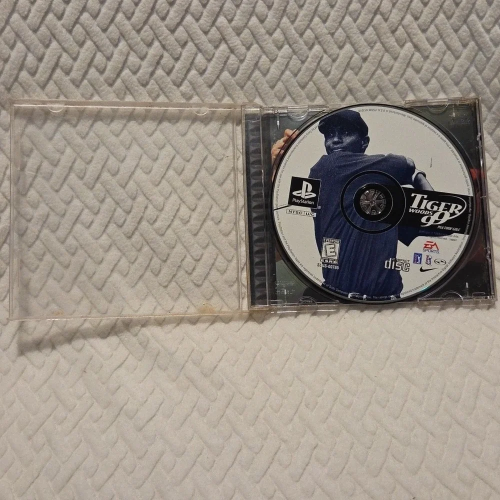 Tiger Woods '99 PGA Tour PS1‎ PlayStation 1 - Game & Case Tested working